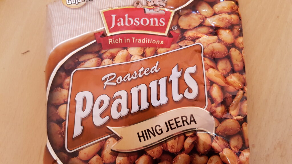 Hing Jeera -jordnötter